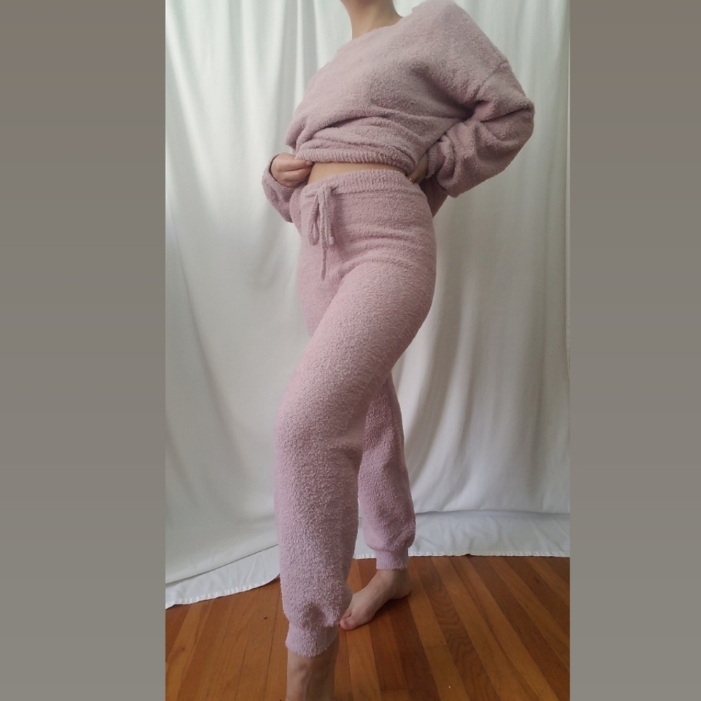 Soft Teddy Pants (Mauve)🌟Accepting all offers🌟